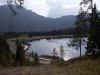Il lago nella sella